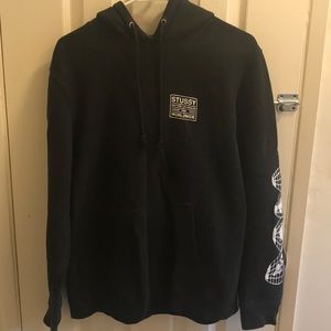 Stussy - worldwide black hoodie